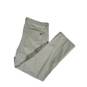 Huk H2000185 Waypoint Beige Performance Fishing Chino Pants Mens 38x30 (38x29)